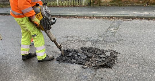 Potholes, potholes, potholes - An Open Letter From Derbyshire County Council