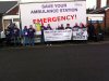 Ambulance Station Closure Protest March