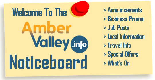 Welcome To The Amber Valley Info Noticeboard