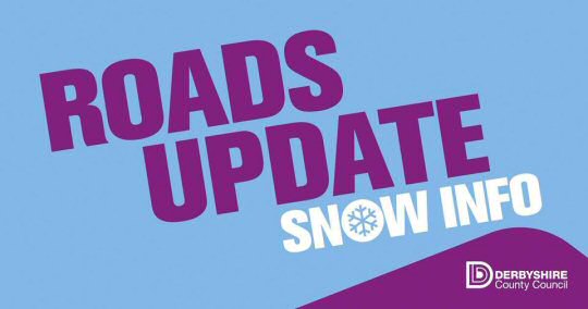Roads Update From Derbyshire County Council