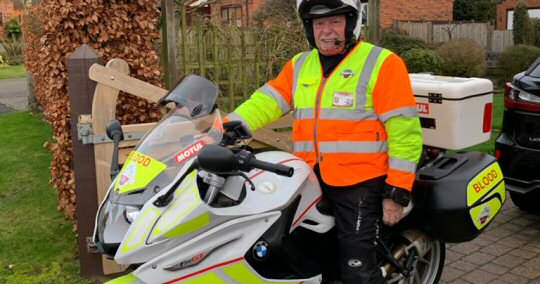 Derbyshire Blood Bikes Recruitment Drive