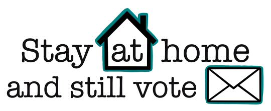 Stay at home and still vote on 6 May