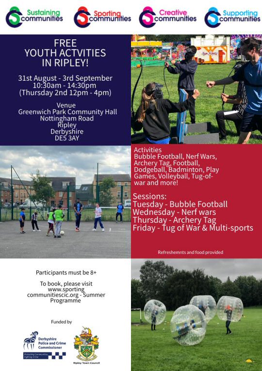 Free Sports Activities For Children Who Live In The Ripley Township