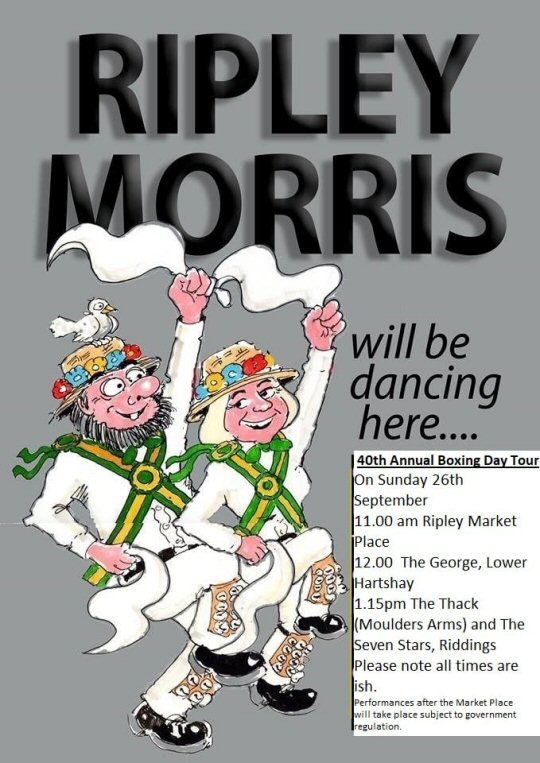 Ripley Morris will be performing on Boxing Day!