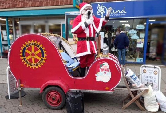 Belper & Duffield Rotary - Santas elves are busy