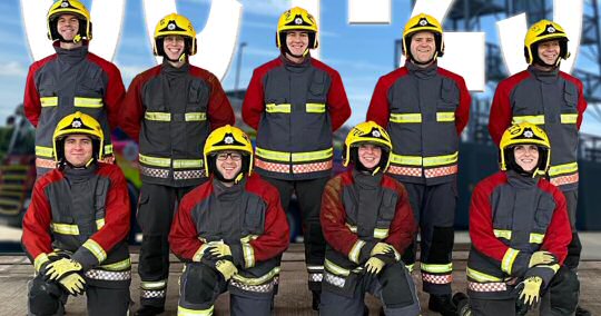 New On-Call and Wholetime Firefighters Begin Training