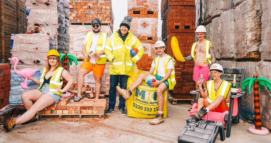 Derby builder goes trowel-to-towel with ITV's Love Island