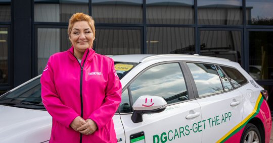 Female drivers in Derby and Notts urged to Think Pink for career move