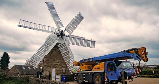 Operation Re-Fit At Heage Windmill