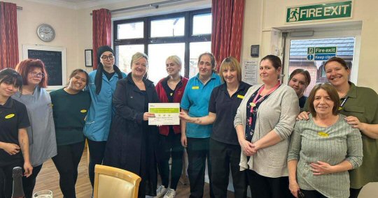 Alfreton care home honoured with prestigious End-of-Life Care award