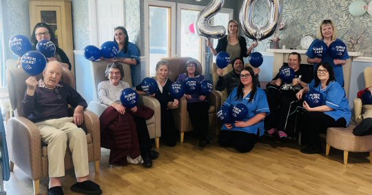 Belper care home honoured with prestigious national award