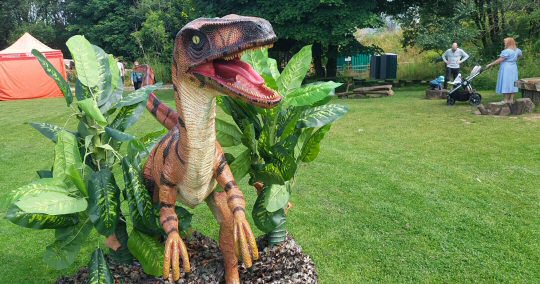 Dinosaur Day at  Crich Tramway Village
