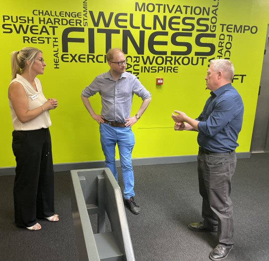 Local MP champions Belper Leisure Centre as place for local people to lead healthier lives