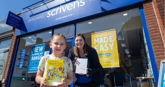Heanor five-year-old wins £100 for school library