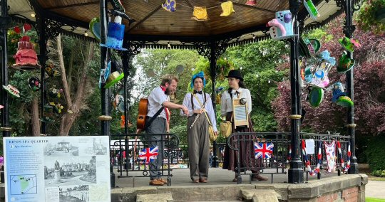 Children's Outdoor Theatre Event at Crich Tramway Village