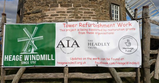 Extensive Repairs Now Completed At Iconic Heage Windmill