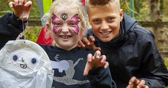Halloween Fun at Crich Tramway Village