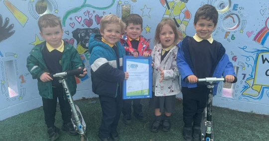Nursery School Celebrated Again For Active Travel Excellence
