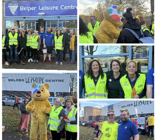 Trilogy Active Teams Up with BBC Radio Derby Supporting BBC Children in Need