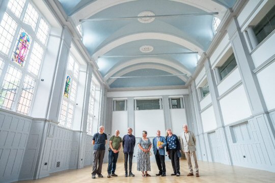 Emotional reunion as former pupils return to restored Heanor Grammar School