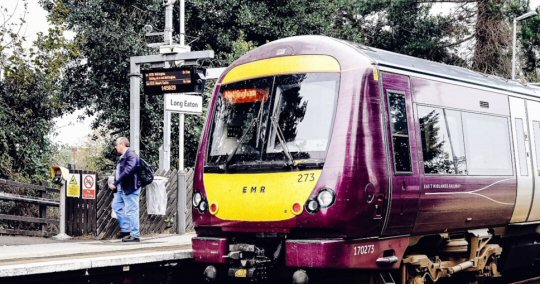 New timetable starts on Sunday: EMR advises customers to check new journey times