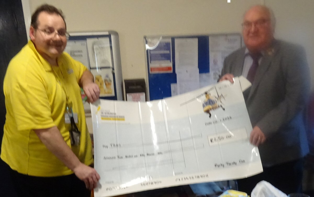 DLRAA Receives Donation From Ripley Tuesday Club 2026