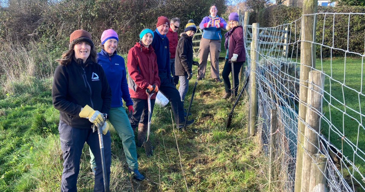 Hedgerow Heroes plant 2km of new hedgerows