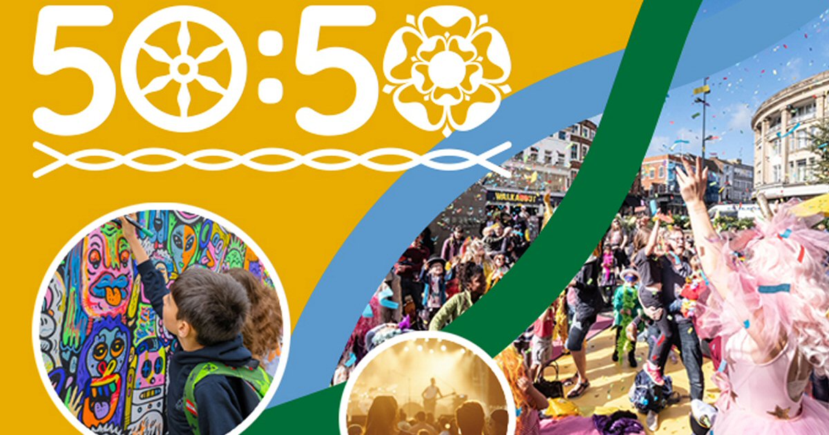 Launch of Derby's 50:50 celebrations: Free festival of culture and creativity to take over city