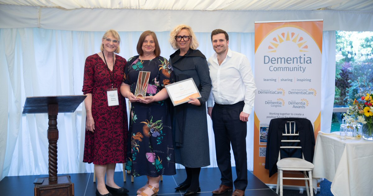 Belper care homes provider wins national dementia design award at UK Dementia Awards 2026