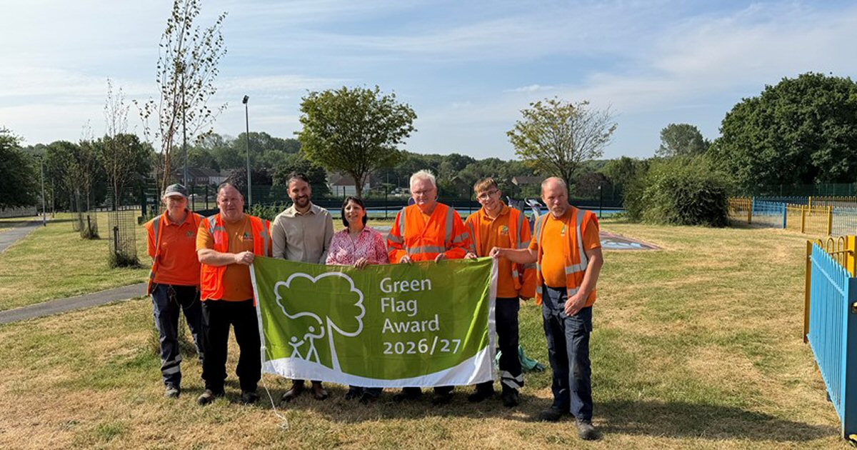 Amber Valley celebrates record nine Green Flag Awards for its parks and green spaces