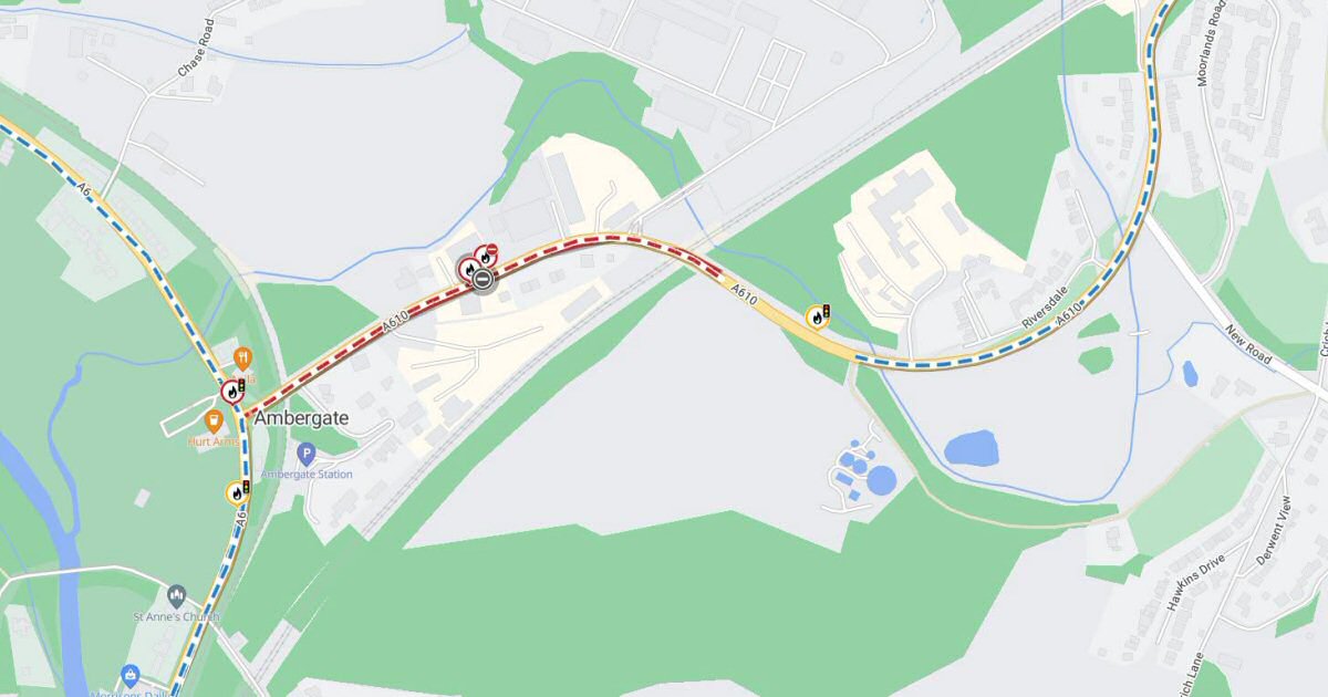 Two-Week Closure Planned for Ripley Road in Ambergate