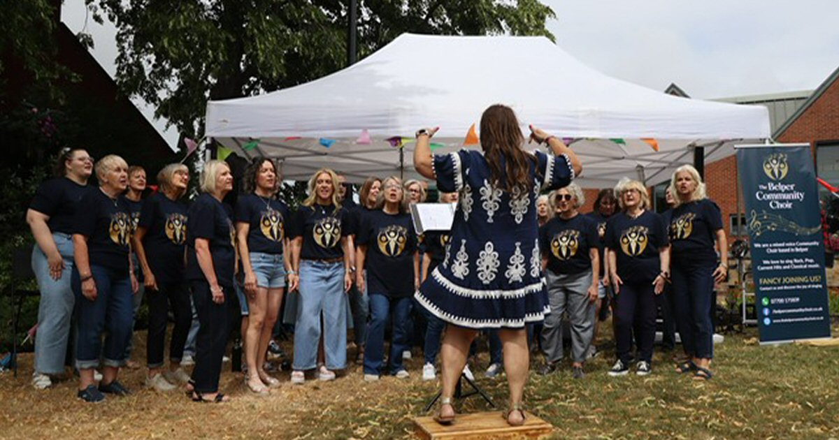 The Power of Song - Belper Community Choir is on the Rise!