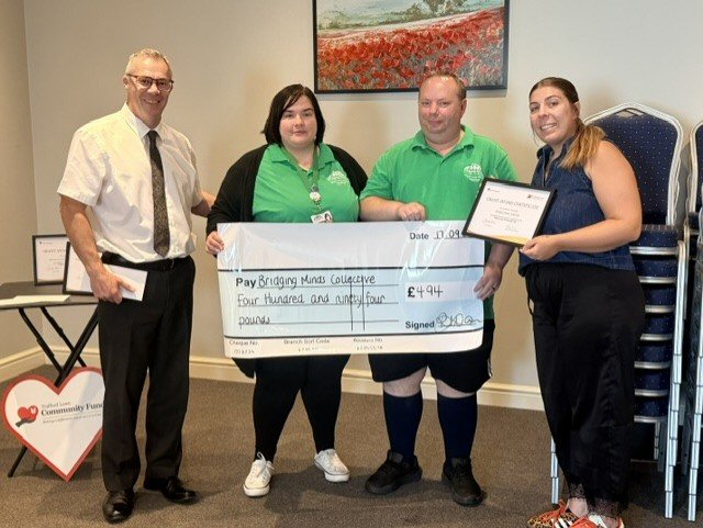 Three community groups share funding from Alfreton and Somercotes funeral directors