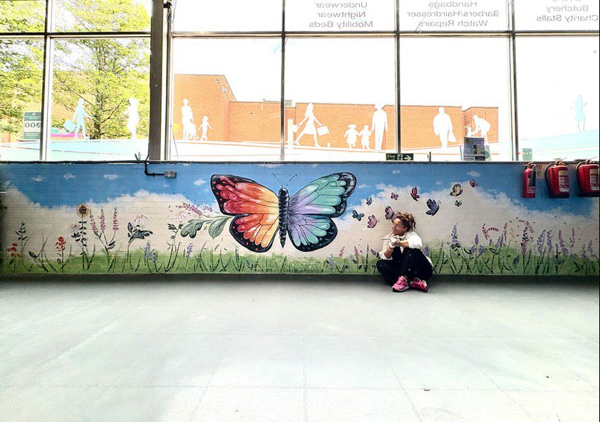 Alfreton's history and traders inspire new indoor market murals