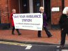 Ambulance Station Closure Protest March